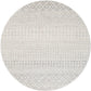 LOUISE Tapis Scandinave - Tapis Moderne, Salon, Chambre - Tapis Contemporain Bohème, Poils Courts, Doux, Entretien Facile - Gris, Blanc