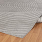 DOANLD Tapis Scandinave Intérieur, Extérieur - Tapis Moderne, Salon, Chambre, Terrasse, Balcon - Tapis Bohème, Poils Courts, Doux - Gris