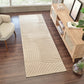 DOANLD Tapis Scandinave Intérieur, Extérieur - Tapis Moderne, Salon, Chambre, Terrasse, Balcon - Tapis Bohème, Poils Doux - Beige