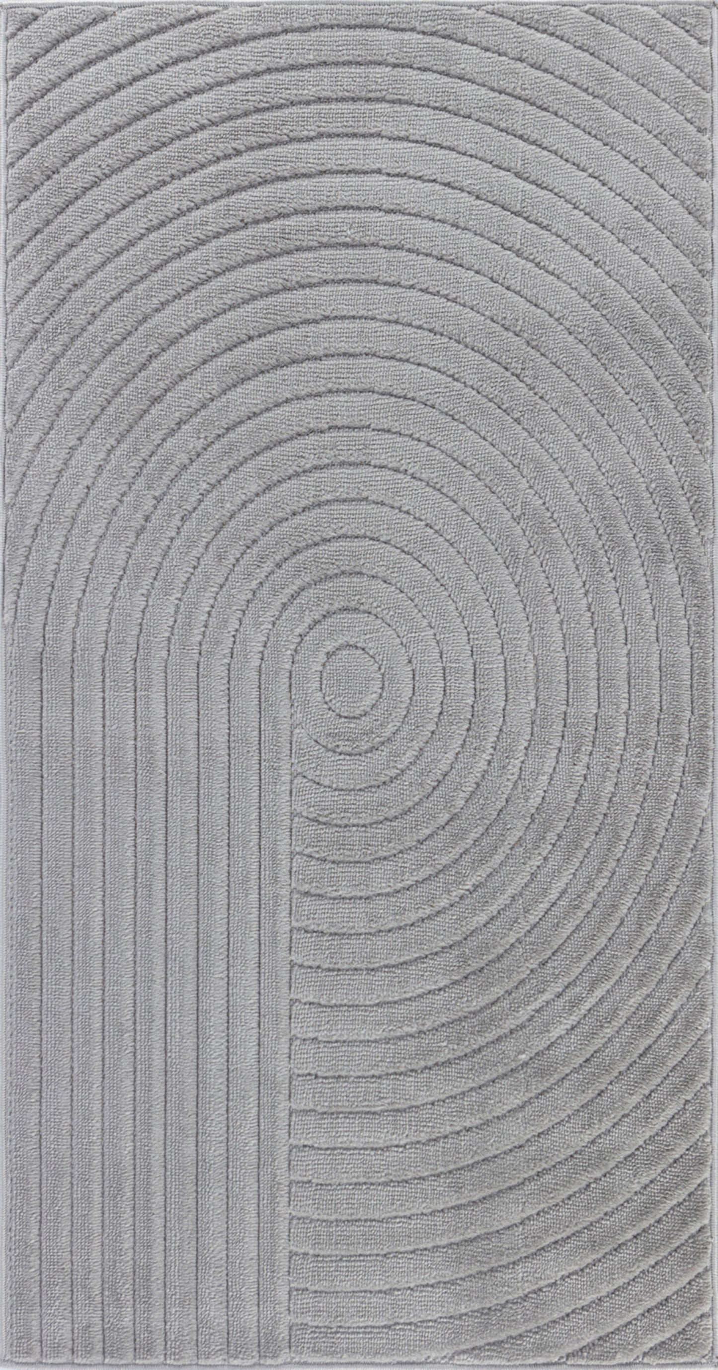 DEKOTA Tapis Scandinave Intérieur, Extérieur - Tapis Moderne, Salon, Chambre, Terrasse, Balcon - Tapis Bohème, Poils Courts, Doux - Gris