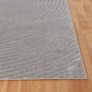 DEKOTA Tapis Scandinave Intérieur, Extérieur - Tapis Moderne, Salon, Chambre, Terrasse, Balcon - Tapis Bohème, Poils Courts, Doux - Gris