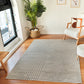 DEKOTA Tapis Scandinave Intérieur, Extérieur - Tapis Moderne, Salon, Chambre, Terrasse, Balcon - Tapis Bohème, Poils Courts, Doux - Gris