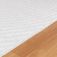 DEKOTA Tapis Scandinave Intérieur, Extérieur - Tapis Moderne, Salon, Chambre, Terrasse, Balcon - Tapis Bohème, Poils Doux - Blanc