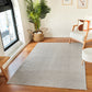 FEDRICK Tapis Scandinave Intérieur, Extérieur - Tapis Moderne, Salon, Chambre, Terrasse, Balcon - Tapis Bohème, Poils Doux - Gris