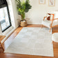 SHIAN Tapis Scandinave Intérieur, Extérieur - Tapis Moderne, Salon, Chambre, Terrasse, Balcon - Tapis Bohème, Poils Courts, Doux - Blanc