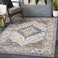 VAR Tapis Vintage - Tapis Persan, Couloir, Salon, Chambre - Tapis Traditionnel Oriental, Poils Courts, Doux - Multicolore, Taupe