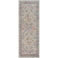 VAR Tapis Vintage - Tapis Persan, Salon, Chambre, Salle à Manger - Tapis Traditionnel Oriental, Poils Courts, Doux - Multicolore, Gris