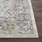 VAR Tapis Vintage - Tapis Persan, Salon, Chambre, Salle à Manger - Tapis Traditionnel Oriental, Poils Courts, Doux - Multicolore, Gris