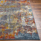 LOIRE Tapis Abstrait - Tapis Moderne, Salon, Chambre - Tapis Design Marbre Moucheté à Poils Courts, Doux, Durable - Multicolore, Bleu