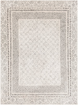 JULIAN Tapis Scandinave - Tapis Moderne, Salon, Chambre - Tapis Contemporain Bohème, Poils Courts, Doux, Entretien Facile - Gris, Beige