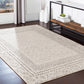 JULIAN Tapis Scandinave - Tapis Moderne, Salon, Chambre - Tapis Contemporain Bohème, Poils Courts, Doux, Entretien Facile - Gris, Beige