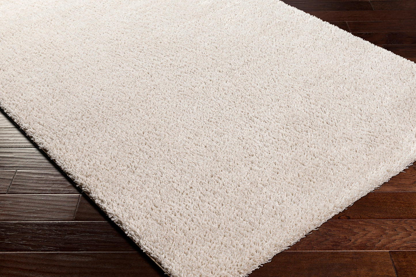 BOXHOLM Tapis Shaggy - Tapis Moderne, Salon, Chambre - Tapis Uni à Poils Longs, Épais, Doux, Moelleux, Entretien Facile - Beige