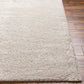 BOXHOLM Tapis Shaggy - Tapis Moderne, Salon, Chambre - Tapis Uni à Poils Longs, Épais, Doux, Moelleux, Entretien Facile - Beige