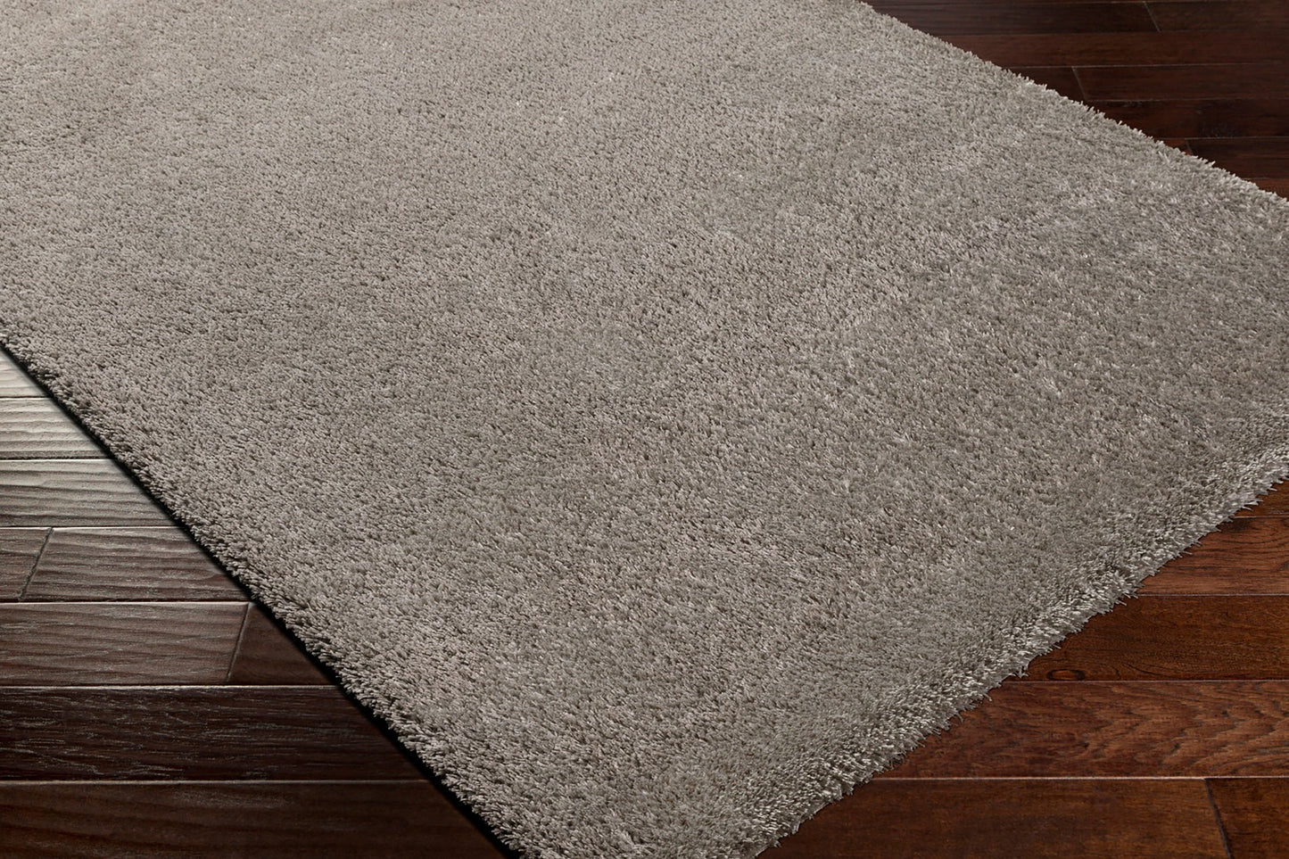 BOXHOLM Tapis Shaggy - Tapis Moderne, Salon, Chambre - Tapis Uni à Poils Longs, Épais, Doux, Moelleux, Entretien Facile - Gris Foncé