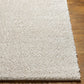 BOYER Tapis Shaggy - Tapis Moderne, Salon, Chambre - Tapis à Poils Longs, Doux, Durable, Moelleux, Entretien Facile - Blanc, Gris