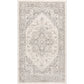 CHARTRES Vintage Teppich I Läufer, Flur, Wohnzimmer, Esszimmer I Orientalischer Traditioneller Boho Kurzflor Teppich I Grau, Beige