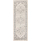 CHARTRES Tapis Vintage - Tapis Persan, Salon, Chambre - Tapis Traditionnel Oriental, Poils Courts, Doux, Entretien Facile - Gris, Beige