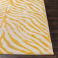 CHAMBERY Tapis Scandinave - Tapis Moderne, Couloir, Salon, Chambre - Tapis Contemporain Bohème, Poils Courts, Doux - Jaune, Beige