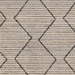 KOMA Tapis Berbère - Tapis Traditionnel, Salon, Chambre - Tapis Ethnique à Poils Courts, Doux, Entretien Facile - Ivoire, Beige