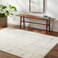 ALEXSIS Tapis Scandinave - Tapis Moderne, Salon, Chambre - Tapis Contemporain, Poils Courts, Doux, Entretien Facile - Ivoire, Gris