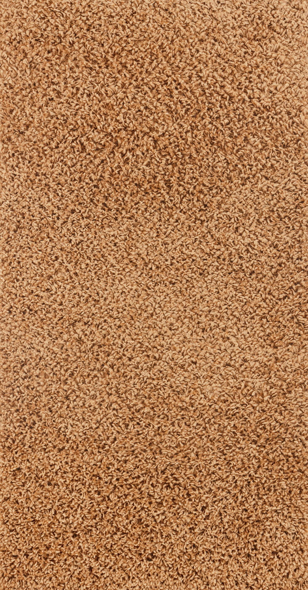 TORRIS Tapis Shaggy - Tapis Moderne, Couloir, Salon, Chambre - Tapis Uni à Poils Longs, Doux, Moelleux, Entretien Facile - Terracotta