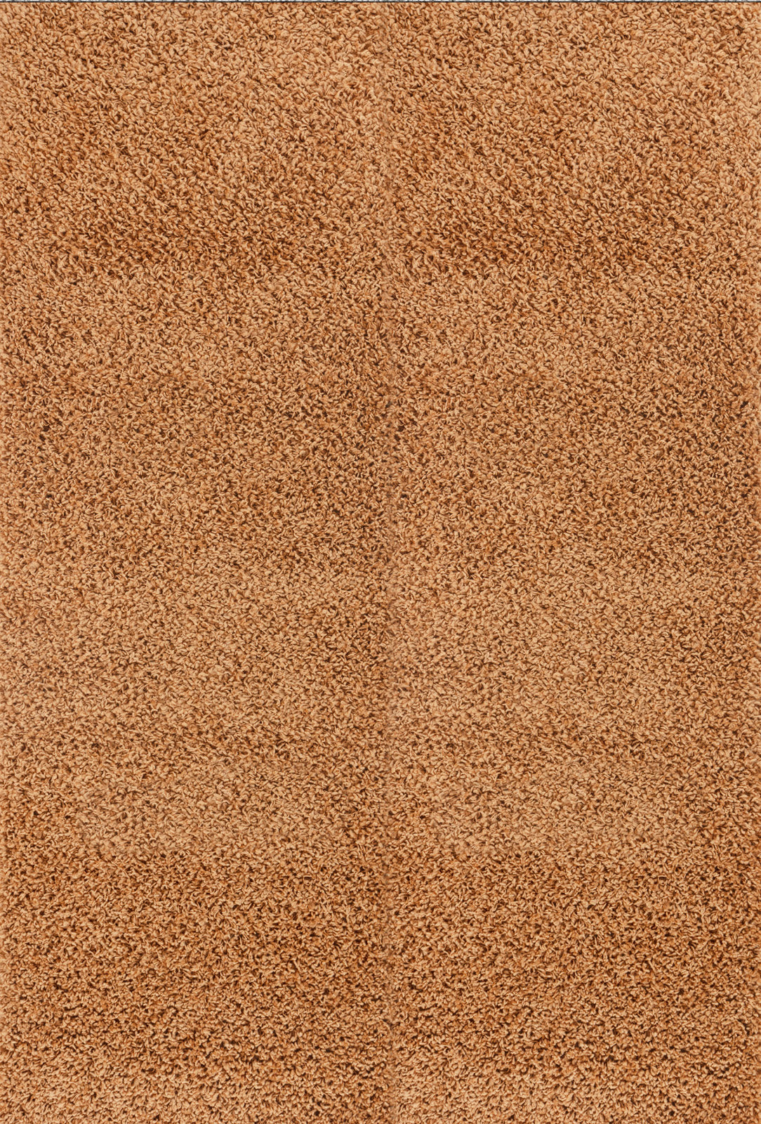 TORRIS Tapis Shaggy - Tapis Moderne, Couloir, Salon, Chambre - Tapis Uni à Poils Longs, Doux, Moelleux, Entretien Facile - Terracotta