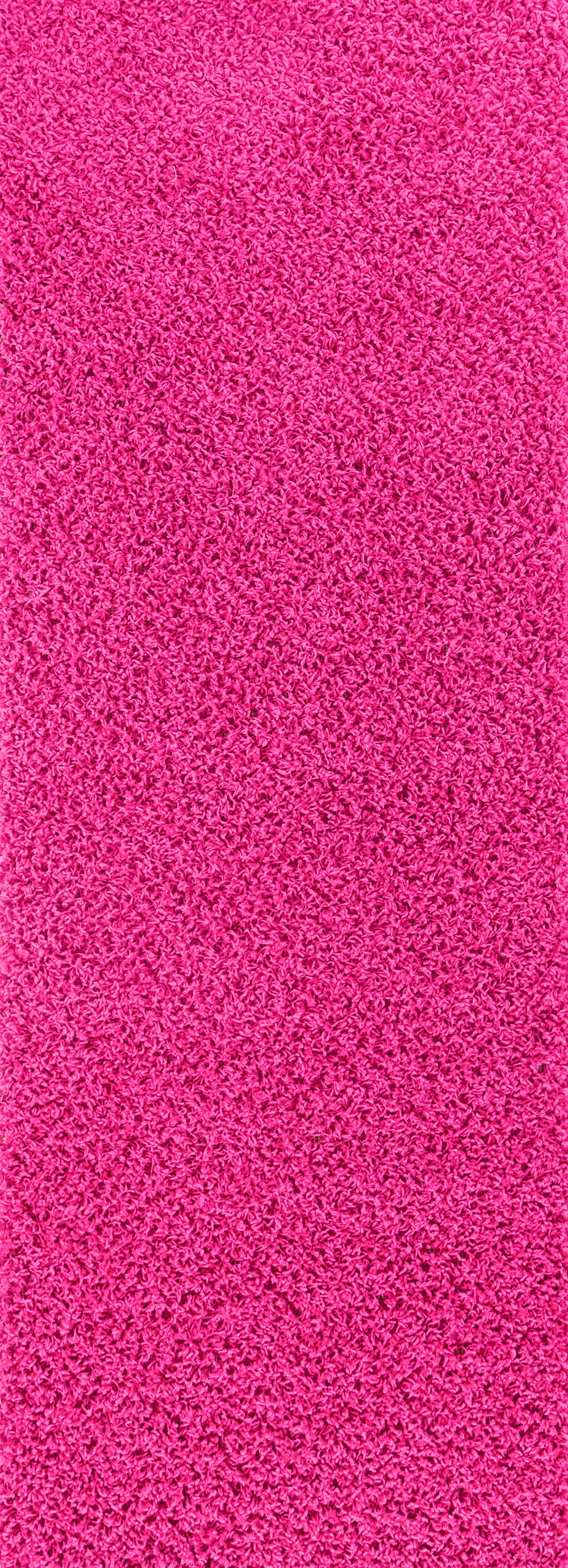 TORRIS Tapis Shaggy - Tapis Moderne, Couloir, Salon, Chambre - Tapis Uni à Poils Longs, Doux, Moelleux, Entretien Facile - Fuschia