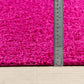 TORRIS Tapis Shaggy - Tapis Moderne, Couloir, Salon, Chambre - Tapis Uni à Poils Longs, Doux, Moelleux, Entretien Facile - Fuschia