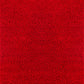 TORRIS Tapis Shaggy - Tapis Moderne, Couloir, Salon, Chambre - Tapis Uni à Poils Longs, Épais, Doux, Moelleux, Entretien Facile - Rouge