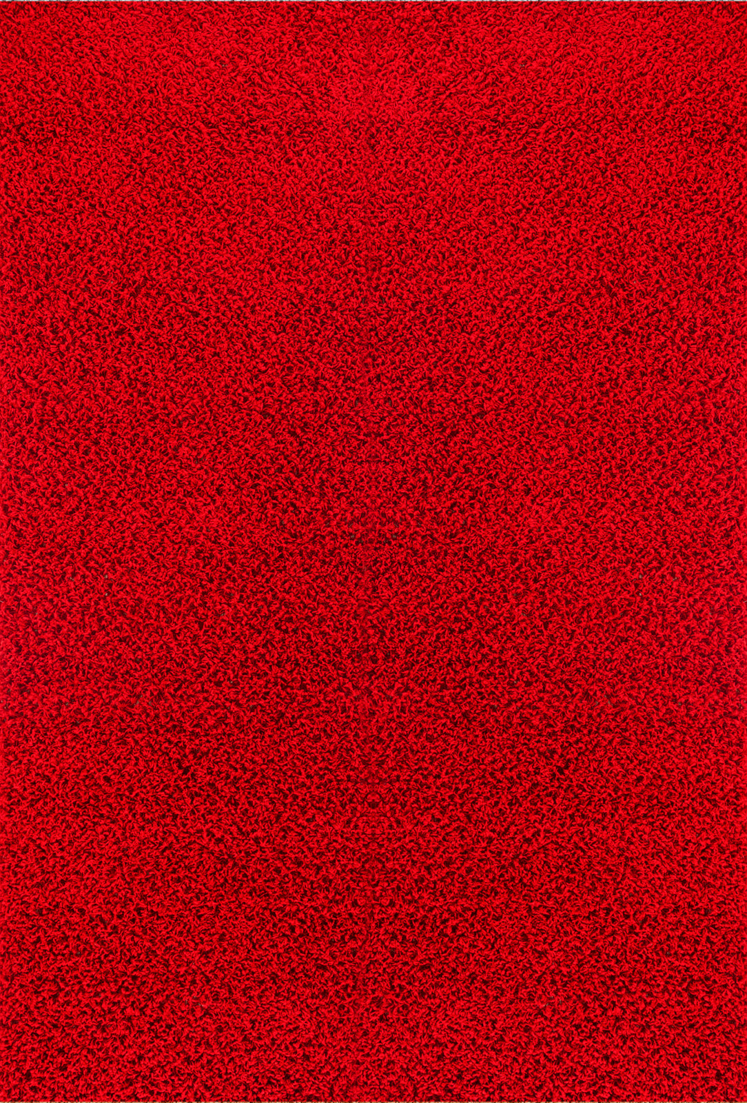 TORRIS Tapis Shaggy - Tapis Moderne, Couloir, Salon, Chambre - Tapis Uni à Poils Longs, Épais, Doux, Moelleux, Entretien Facile - Rouge