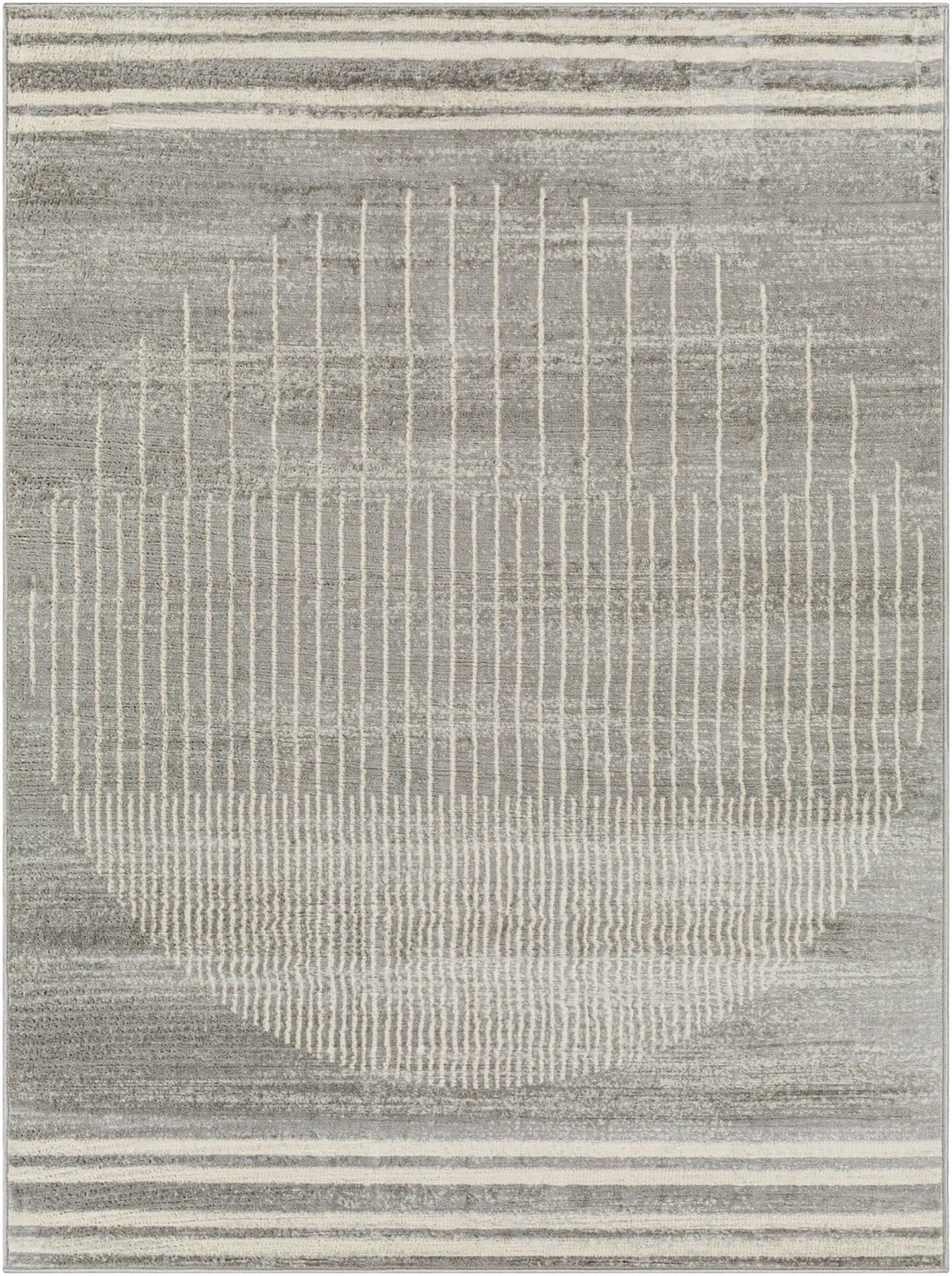 NEERBOSCH Tapis Scandinave - Tapis Moderne, Salon, Chambre - Tapis Contemporain, Poils Courts, Doux, Entretien Facile - Gris, Beige