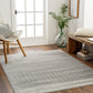 NEERBOSCH Tapis Scandinave - Tapis Moderne, Salon, Chambre - Tapis Contemporain, Poils Courts, Doux, Entretien Facile - Gris, Beige