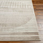 NEERBOSCH Tapis Scandinave - Tapis Moderne, Salon, Chambre - Tapis Contemporain, Poils Courts, Doux, Entretien Facile - Brun, Ivoire