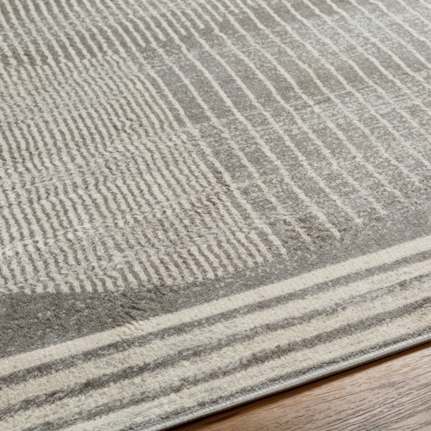 LAKIN Tapis Scandinave - Tapis Moderne, Salon, Chambre - Tapis Contemporain, Poils Courts, Doux, Entretien Facile - Gris, Beige