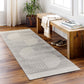 LAKIN Tapis Scandinave - Tapis Moderne, Salon, Chambre - Tapis Contemporain, Poils Courts, Doux, Entretien Facile - Gris, Beige