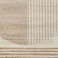 LAKIN Tapis Scandinave - Tapis Moderne, Salon, Chambre - Tapis Contemporain, Poils Courts, Doux, Entretien Facile - Beige, Brun