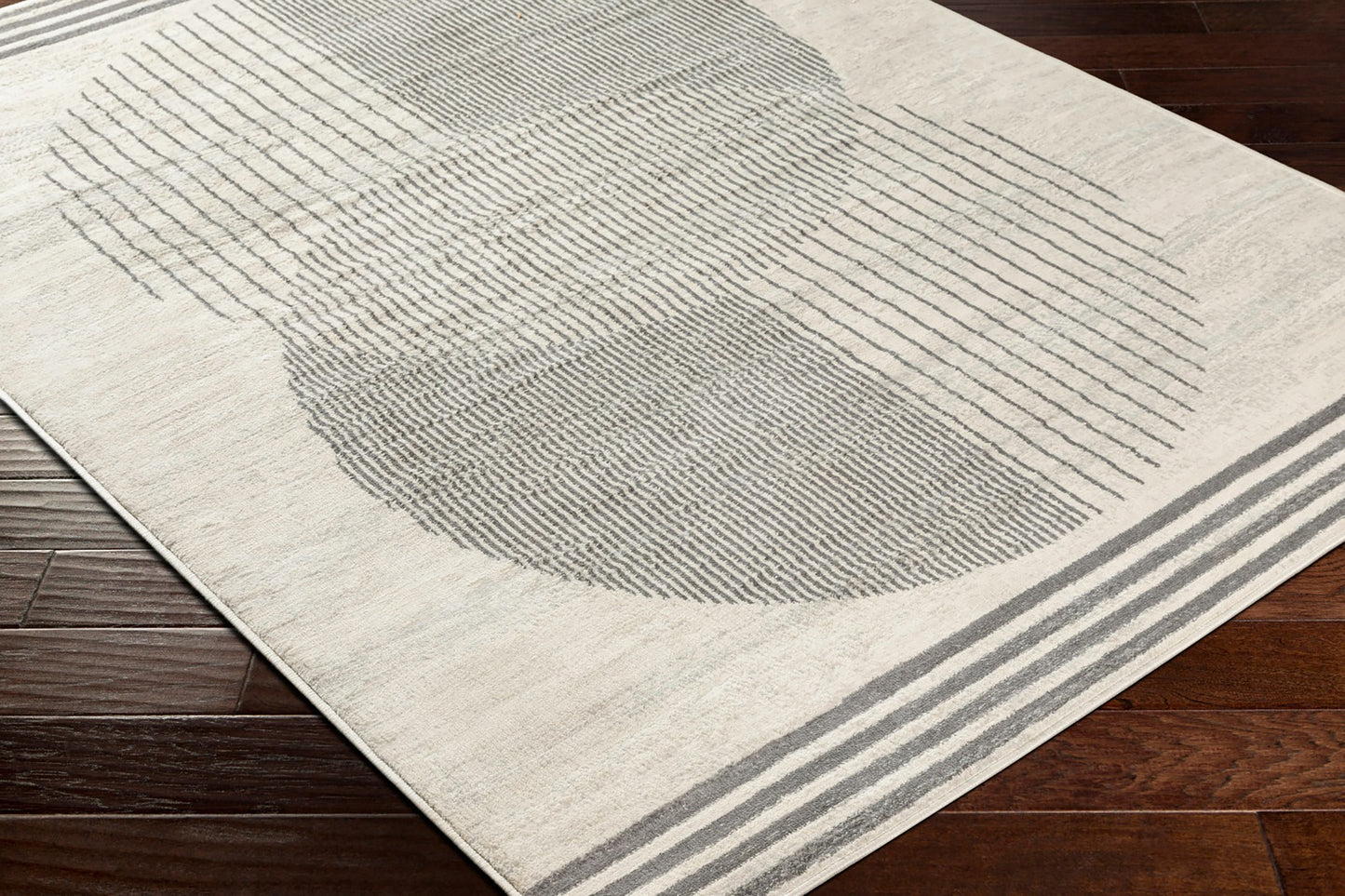 LAKIN Tapis Scandinave - Tapis Moderne, Salon, Chambre - Tapis Contemporain, Poils Courts, Doux, Entretien Facile - Beige, Gris