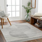 LAKIN Tapis Scandinave - Tapis Moderne, Salon, Chambre - Tapis Contemporain, Poils Courts, Doux, Entretien Facile - Beige, Gris