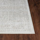 MAKITA Tapis Vintage - Tapis Persan, Salon, Chambre - Tapis Traditionnel Oriental, Poils Courts, Doux, Durable - Brun, Ivoire, Gris