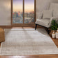 MAKITA Tapis Vintage - Tapis Persan, Salon, Chambre - Tapis Traditionnel Oriental, Poils Courts, Doux, Durable - Brun, Ivoire, Gris