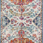 OLIVIA Tapis Vintage - Tapis Persan, Salon, Chambre - Tapis Traditionnel Oriental, Poils Courts, Doux, Durable - Multicolore, Orange