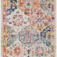 EMILLY Vintage Teppich I Läufer, Flur, Wohnzimmer, Esszimmer I Orientalischer Traditioneller Boho Kurzflor Teppich I Mehrfarbig, Orange