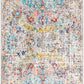 OLIVIA Tapis Vintage - Tapis Persan, Couloir, Salon, Chambre - Tapis Traditionnel Oriental, Poils Courts, Doux - Multicolore, Gris