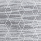 LOREN Tapis Scandinave - Tapis Moderne, Salon, Chambre - Tapis Contemporain, Poils Courts, Doux, Entretien Facile - Gris, Blanc