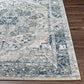 MILSCHOT Tapis Vintage - Tapis Persan, Salon, Chambre - Tapis Traditionnel Oriental, Poils Courts, Doux, Durable - Gris, Bleu, Beige