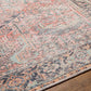 GLIDDEN Tapis Lavable en Machine - Tapis Persan, Salon, Salle à Manger, Cuisine - Tapis Vintage Oriental, Poils Courts, Doux - Rose