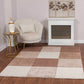 TRINTON Tapis Scandinave - Tapis Moderne, Salon, Chambre - Tapis Contemporain, Poils Courts, Doux, Entretien Facile - Brun, Beige