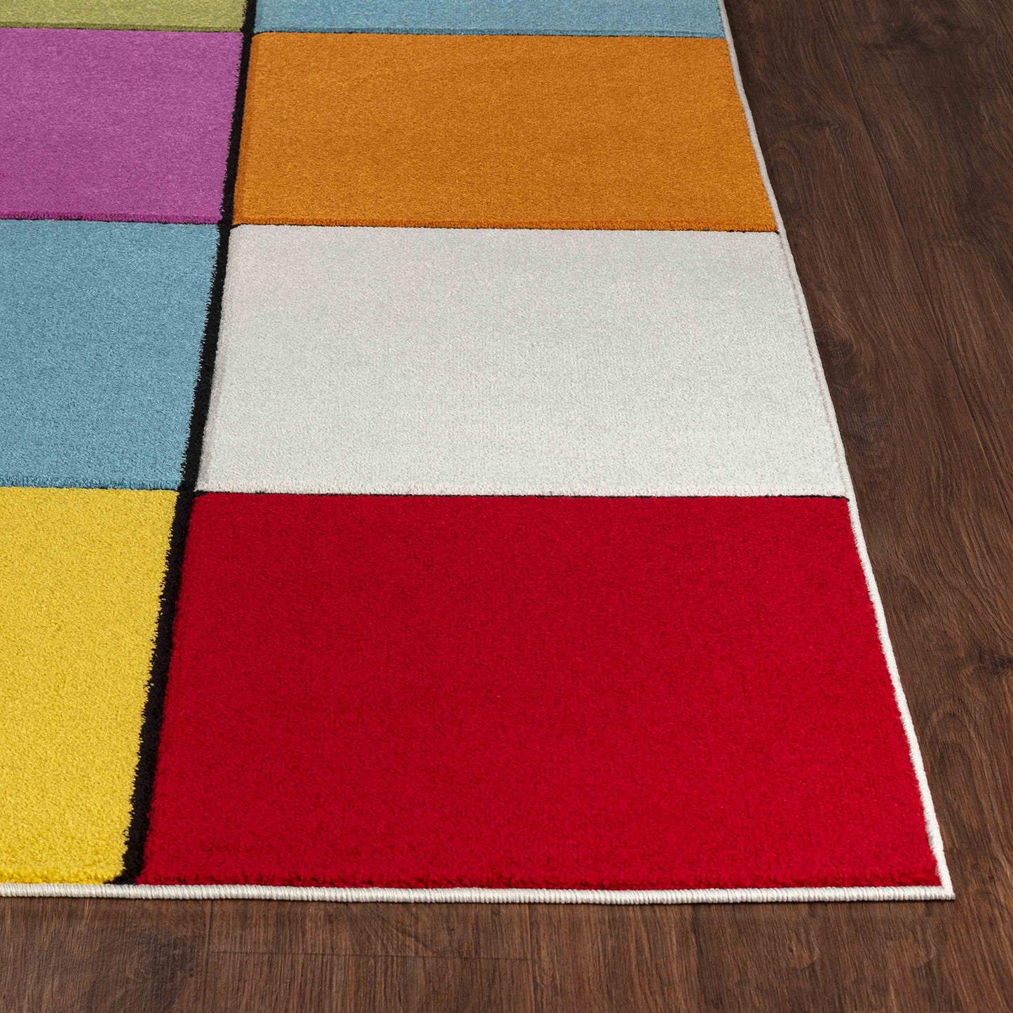 SUSANNE Tapis Scandinave - Tapis Moderne, Salon, Chambre - Tapis Contemporain, Poils Courts, Doux, Entretien Facile - Multicolore