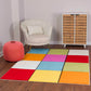 SUSANNE Tapis Scandinave - Tapis Moderne, Salon, Chambre - Tapis Contemporain, Poils Courts, Doux, Entretien Facile - Multicolore