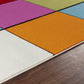 SUSANNE Tapis Scandinave - Tapis Moderne, Salon, Chambre - Tapis Contemporain, Poils Courts, Doux, Entretien Facile - Multicolore